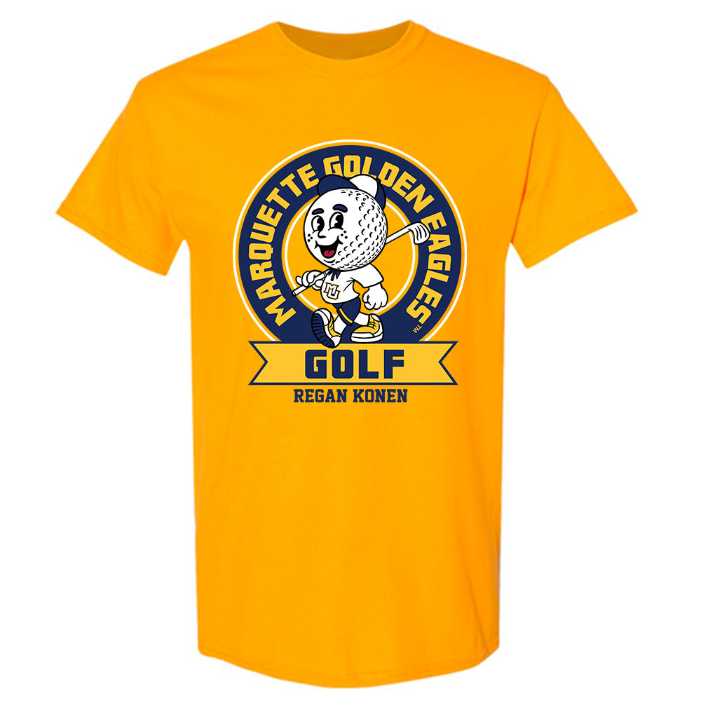 Marquette - NCAA Men's Golf : Regan Konen - Fashion Shersey T-Shirt-0