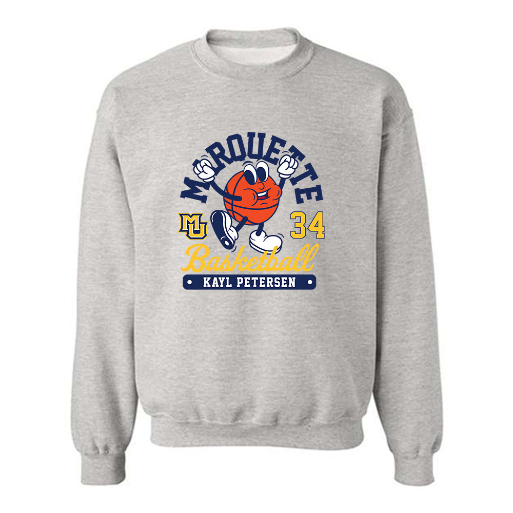Marquette - NCAA Women's Basketball : Kayl Petersen - Fashion Shersey Crewneck Sweatshirt-0