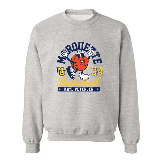 Marquette - NCAA Women's Basketball : Kayl Petersen - Fashion Shersey Crewneck Sweatshirt-0