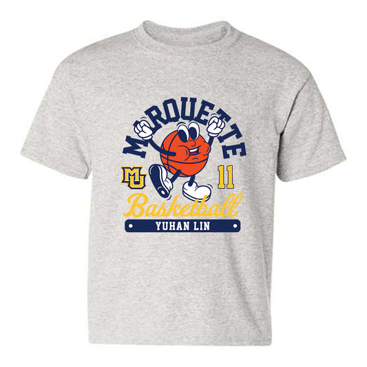 Marquette - NCAA Women's Basketball : Yuhan Lin - Fashion Shersey Youth T-Shirt-0