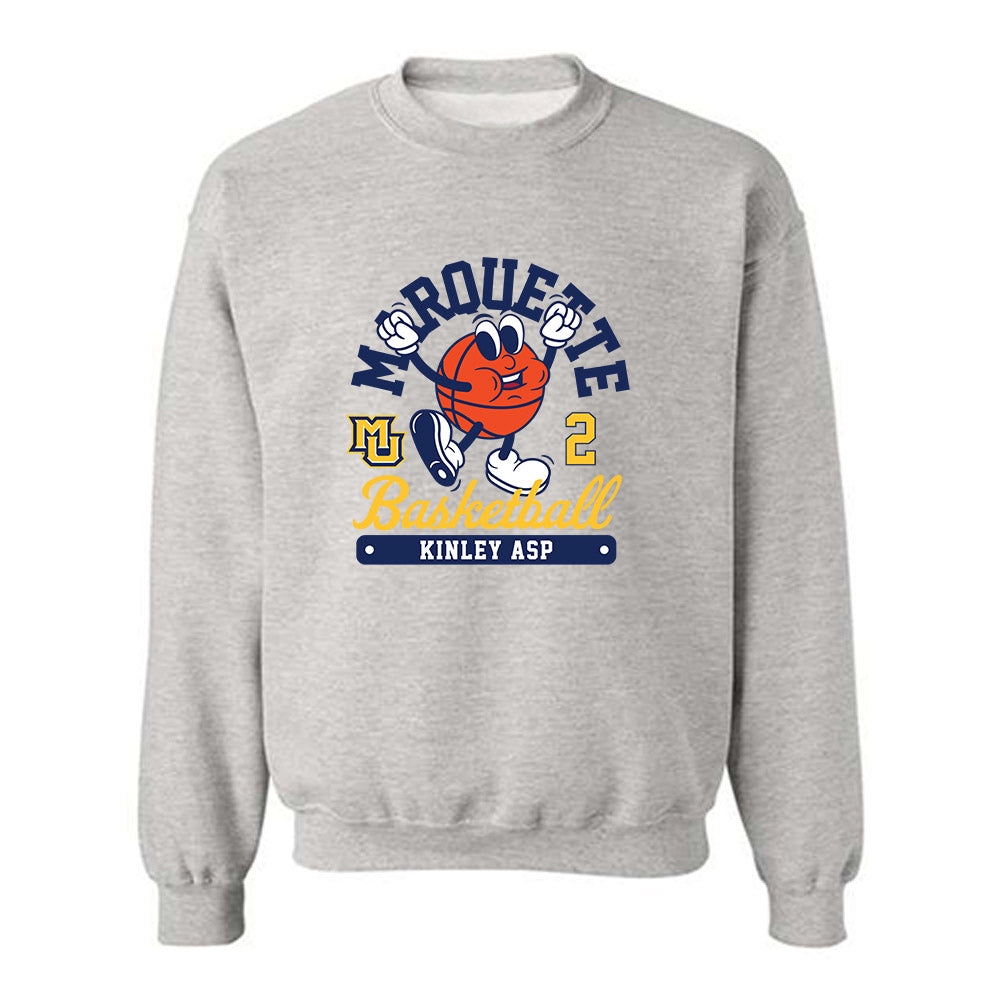 Marquette - NCAA Women's Basketball : Kinley Asp - Fashion Shersey Crewneck Sweatshirt-0