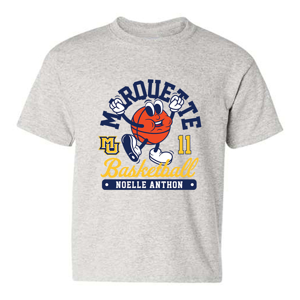 Marquette - NCAA Women's Basketball : Noelle Anthon - Fashion Shersey Youth T-Shirt-0
