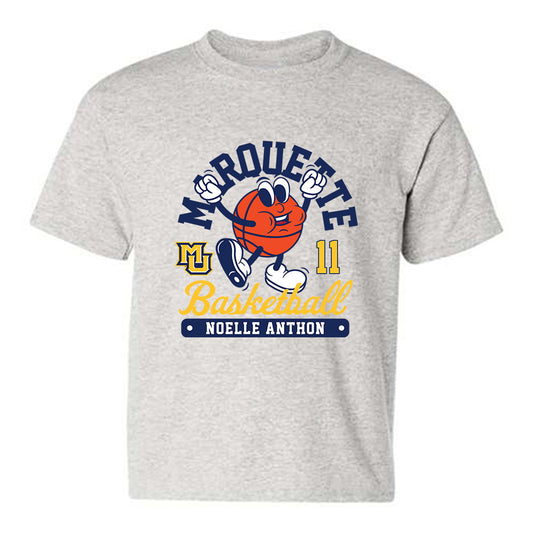 Marquette - NCAA Women's Basketball : Noelle Anthon - Fashion Shersey Youth T-Shirt-0