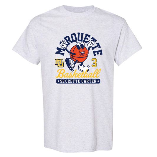 Marquette - NCAA Women's Basketball : Se'Crette Carter - Fashion Shersey T-Shirt-0