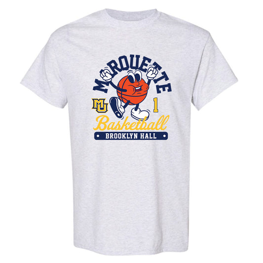 Marquette - NCAA Women's Basketball : Brooklyn Hall - Fashion Shersey T-Shirt-0
