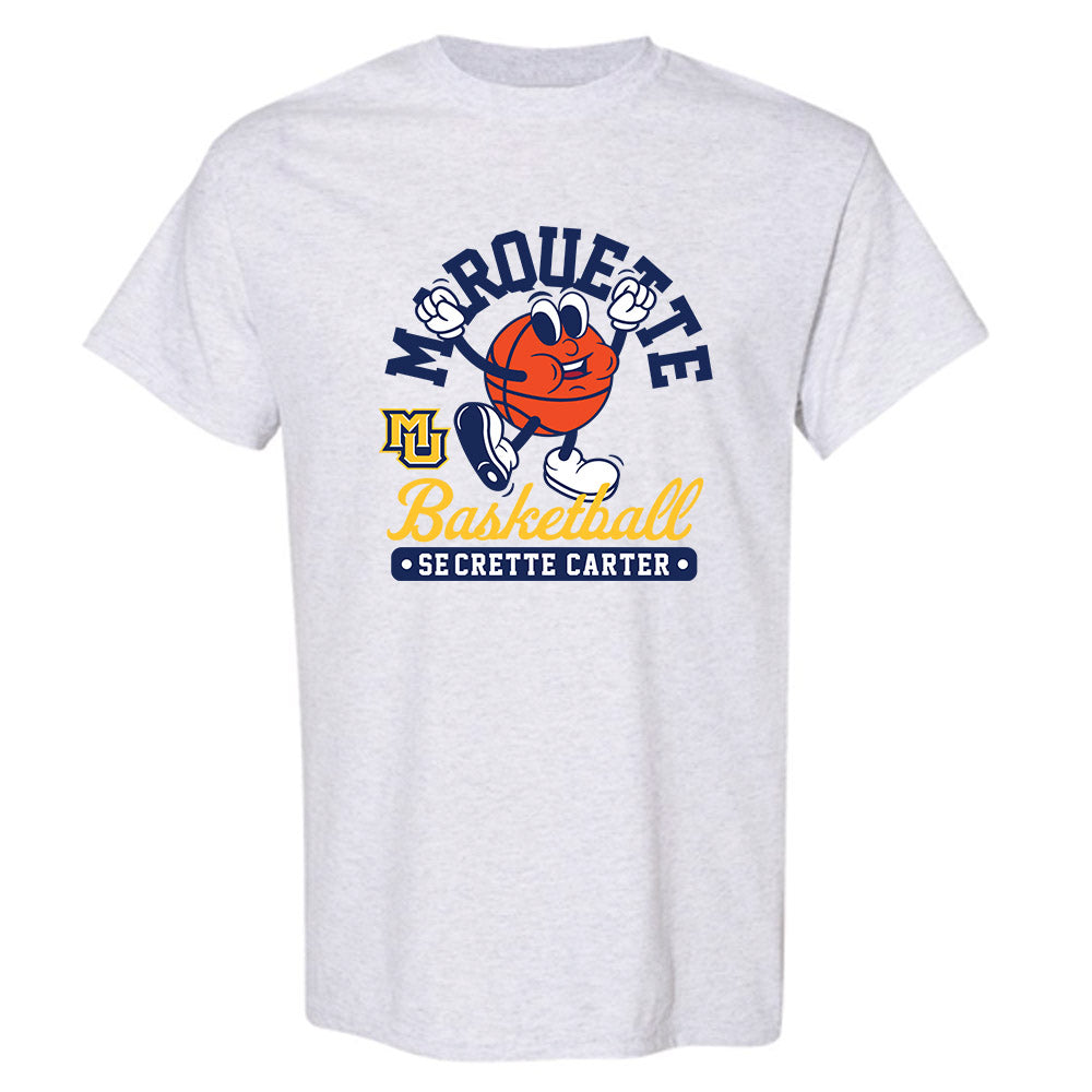Marquette - NCAA Women's Basketball : Se'Crette Carter - Fashion Shersey T-Shirt-0