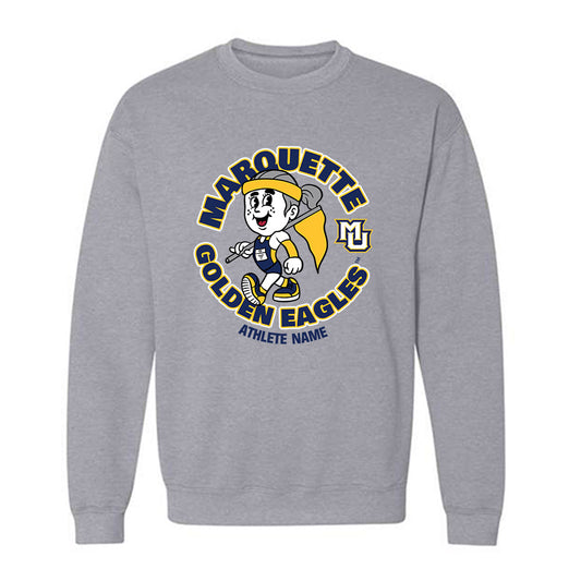 Marquette - NCAA Women's Cross Country : Alexa Overstreet - Fashion Shersey Crewneck Sweatshirt-0