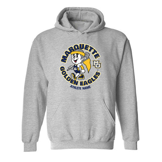 Marquette - NCAA Women's Cross Country : Alexa Overstreet - Fashion Shersey Hooded Sweatshirt-0