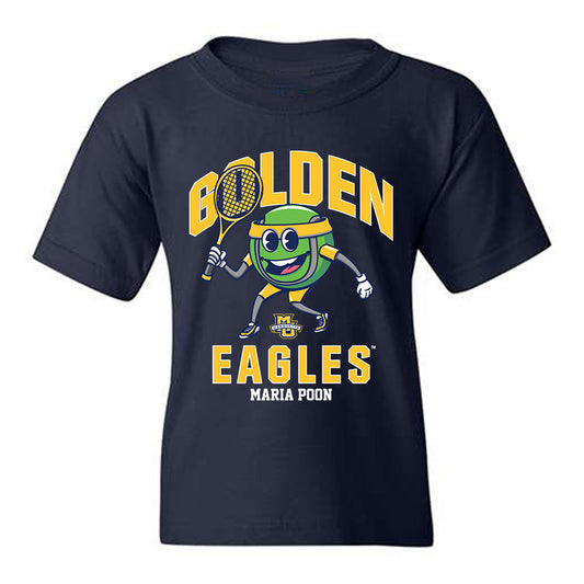 Marquette - NCAA Women's Tennis : Maria Poon - Fashion Shersey Youth T-Shirt-0