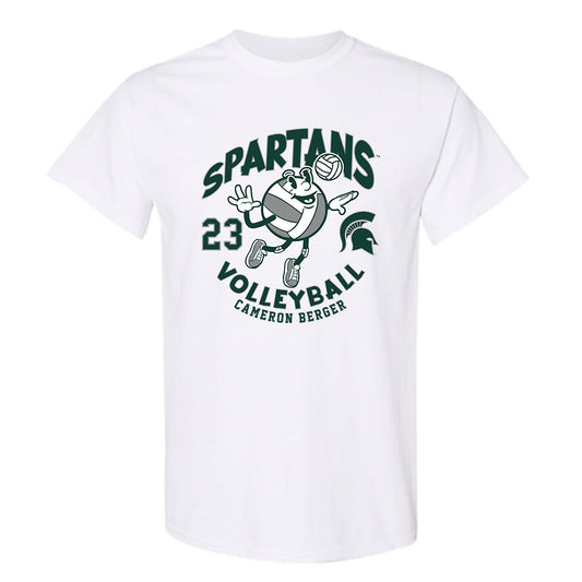 Michigan State - NCAA Women's Volleyball : Cameron Berger - Fashion Shersey T-Shirt-0