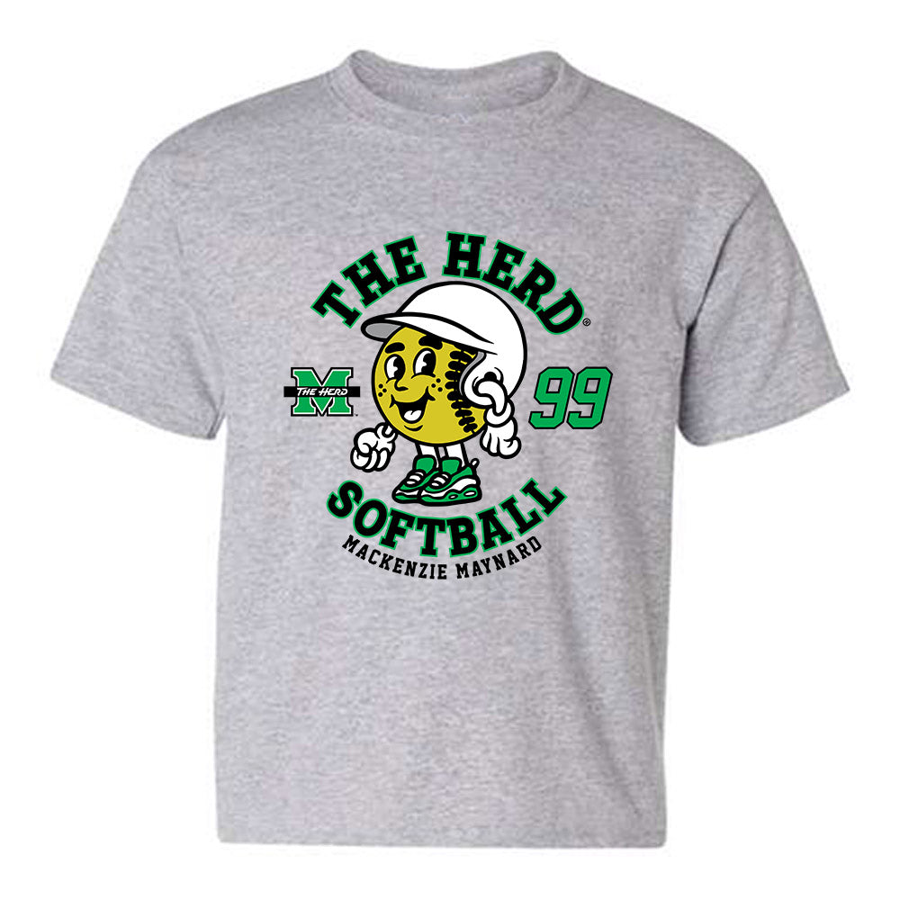 Marshall - NCAA Softball : Mackenzie Maynard - Fashion Shersey Youth T-Shirt-0