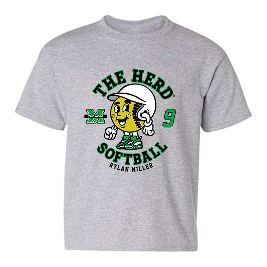 Marshall - NCAA Softball : Rylan Miller - Fashion Shersey Youth T-Shirt-0