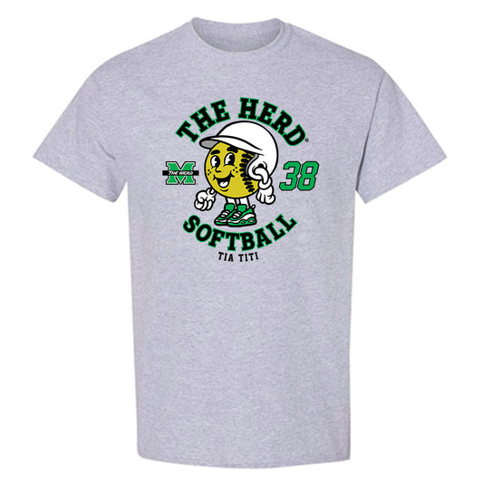 Marshall - NCAA Softball : Tia Titi - Fashion Shersey T-Shirt-0