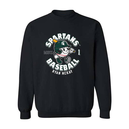 Michigan State - NCAA Baseball : Ryan McKay - Crewneck Sweatshirt-0