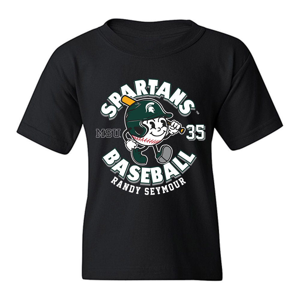Michigan State - NCAA Baseball : Randy Seymour - Youth T-Shirt-0