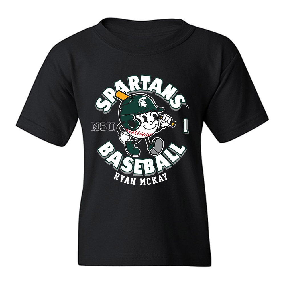 Michigan State - NCAA Baseball : Ryan McKay - Youth T-Shirt-0