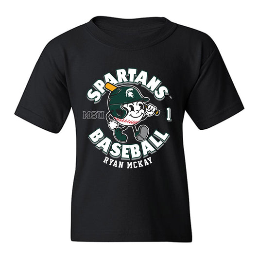 Michigan State - NCAA Baseball : Ryan McKay - Youth T-Shirt-0