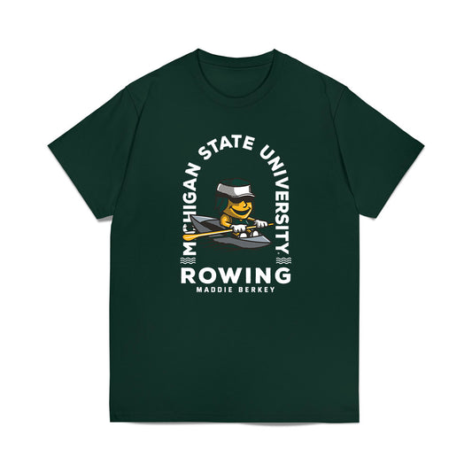 Michigan State - NCAA Women's Rowing : Maddie Berkey - Fashion Shersey T-Shirt-0