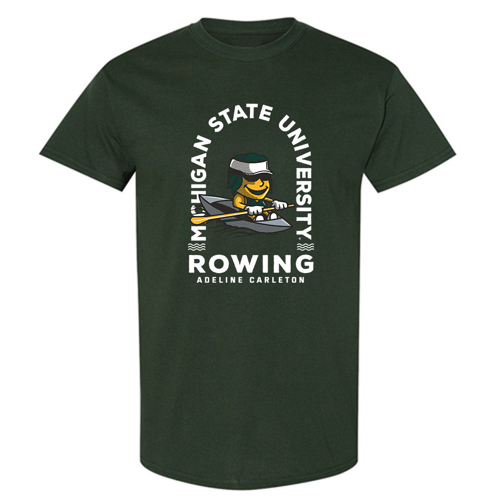 Michigan State - NCAA Women's Rowing : Adeline Carleton - Fashion Shersey T-Shirt-0
