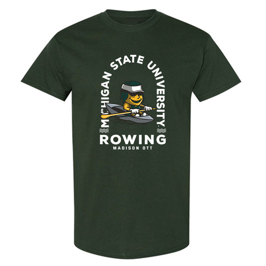 Michigan State - NCAA Women's Rowing : Madison Ott - Fashion Shersey T-Shirt-0