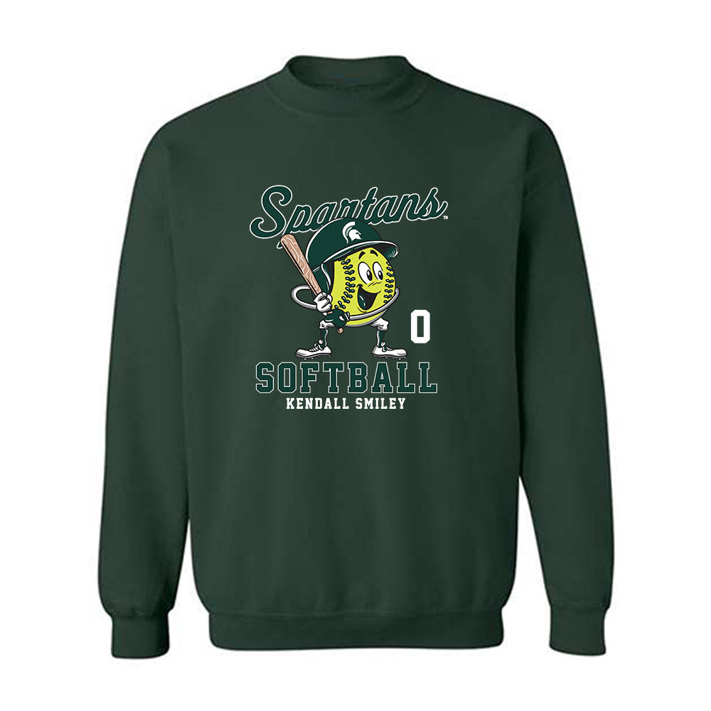 Michigan State - NCAA Softball : Kendall Smiley - Crewneck Sweatshirt-0
