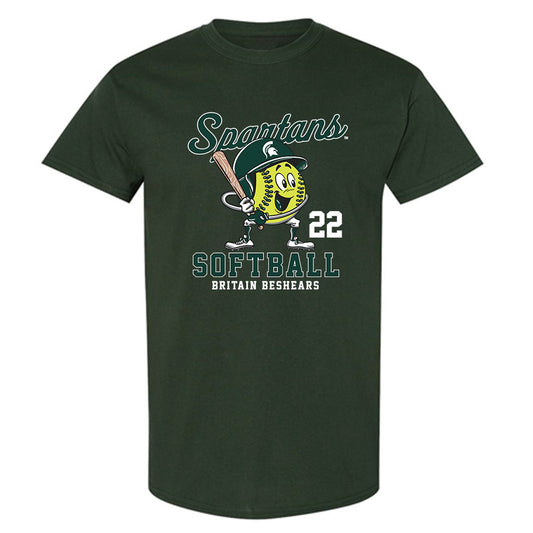 Michigan State - NCAA Softball : Britain Beshears - T-Shirt