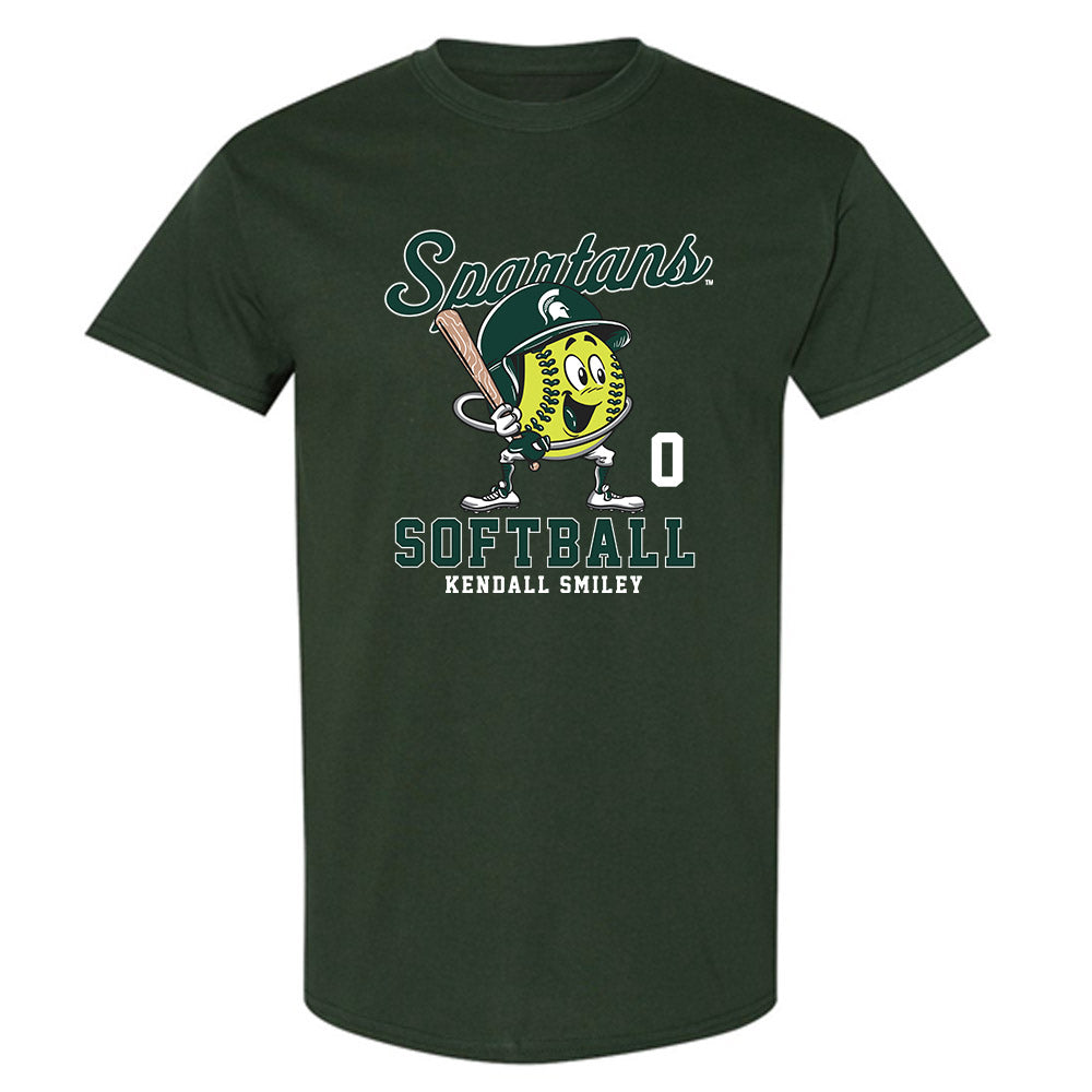 Michigan State - NCAA Softball : Kendall Smiley - T-Shirt-0