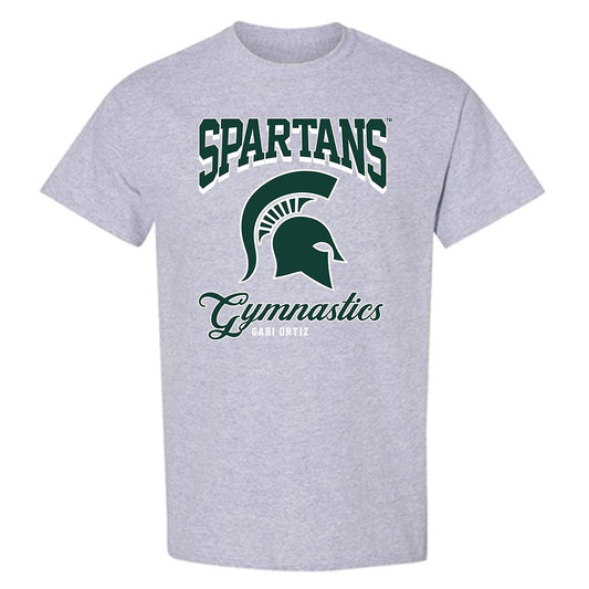 Michigan State - NCAA Women's Gymnastics : Gabi Ortiz - Fashion Shersey T-Shirt-0