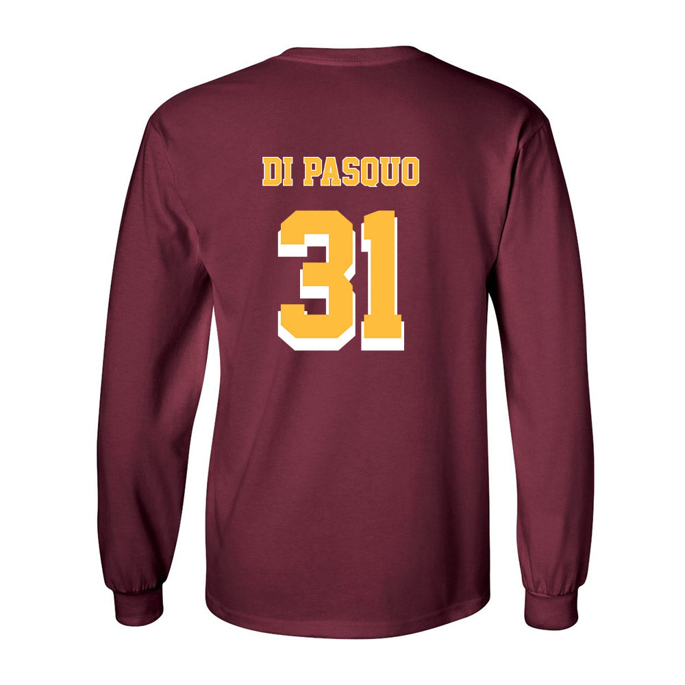 Minnesota - NCAA Men's Ice Hockey : Luca Di Pasquo - Replica Shersey Long Sleeve T-Shirt-1