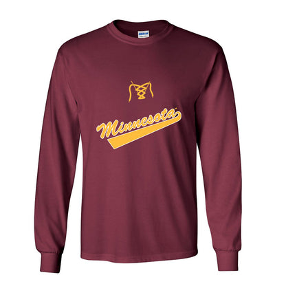 Minnesota - NCAA Men's Ice Hockey : Luca Di Pasquo - Replica Shersey Long Sleeve T-Shirt-0
