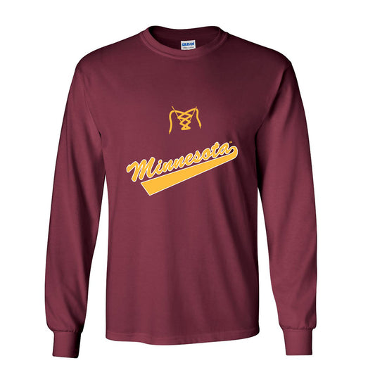 Minnesota - NCAA Men's Ice Hockey : Beckett Hendrickson - Replica Shersey Long Sleeve T-Shirt-0