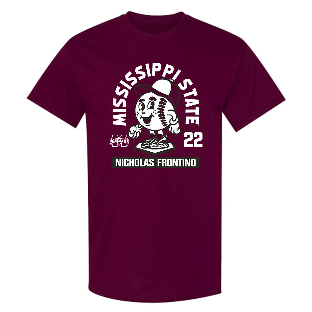 Mississippi State - NCAA Baseball : Nicholas Frontino - T-Shirt-0