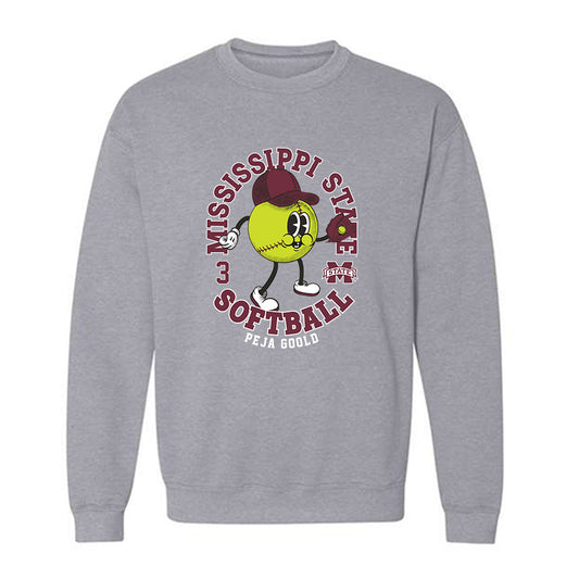 Mississippi State - NCAA Softball : Peja Goold - Fashion Shersey Crewneck Sweatshirt-0