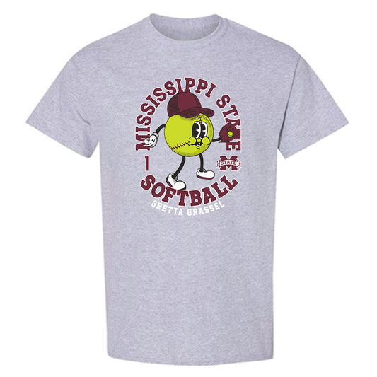 Mississippi State - NCAA Softball : Gretta Grassel - Fashion Shersey T-Shirt-0