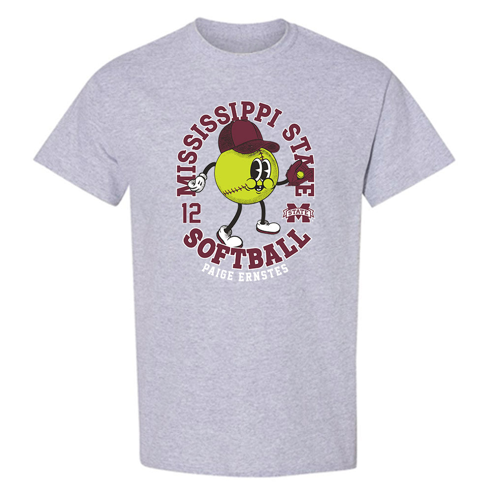 Mississippi State - NCAA Softball : Paige Ernstes - Fashion Shersey T-Shirt-0