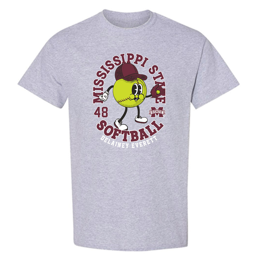 Mississippi State - NCAA Softball : Delainey Everett - Fashion Shersey T-Shirt-0