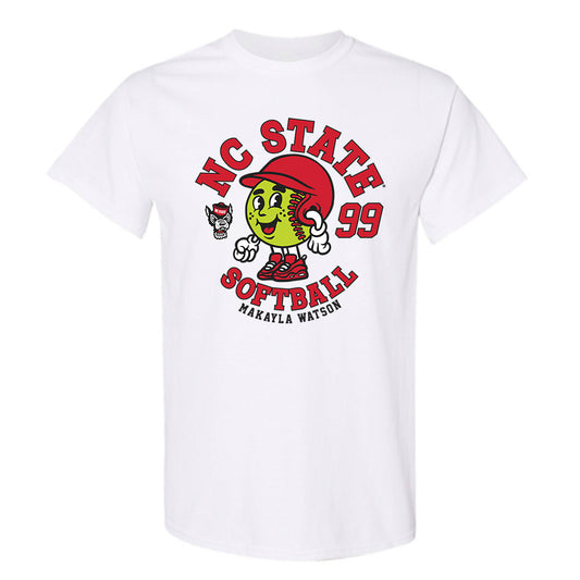 NC State - NCAA Softball : Makayla Watson - Fashion Shersey T-Shirt-0