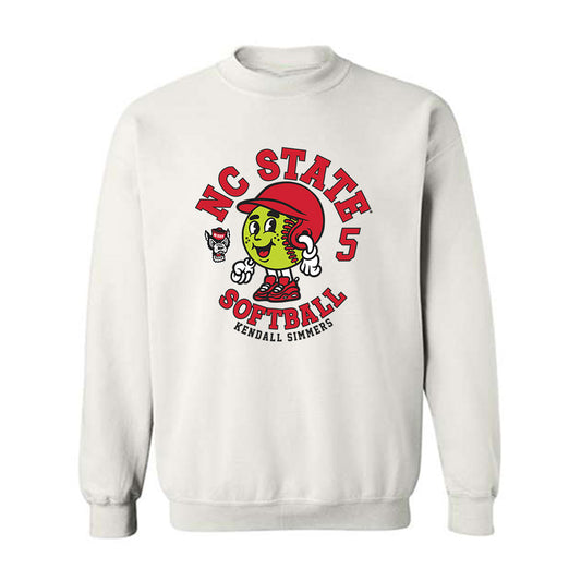 NC State - NCAA Softball : Kendall Simmers - Fashion Shersey Crewneck Sweatshirt