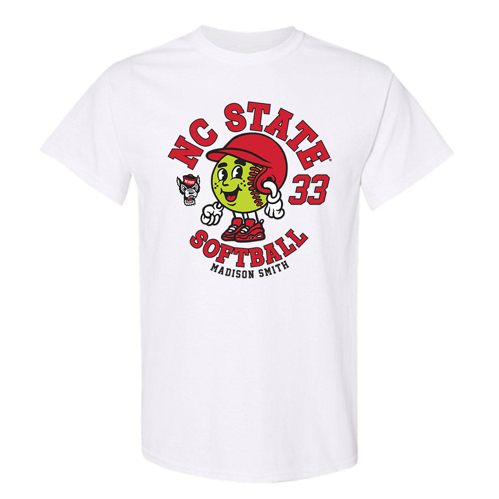 NC State - NCAA Softball : Madison Smith - Fashion Shersey T-Shirt-0