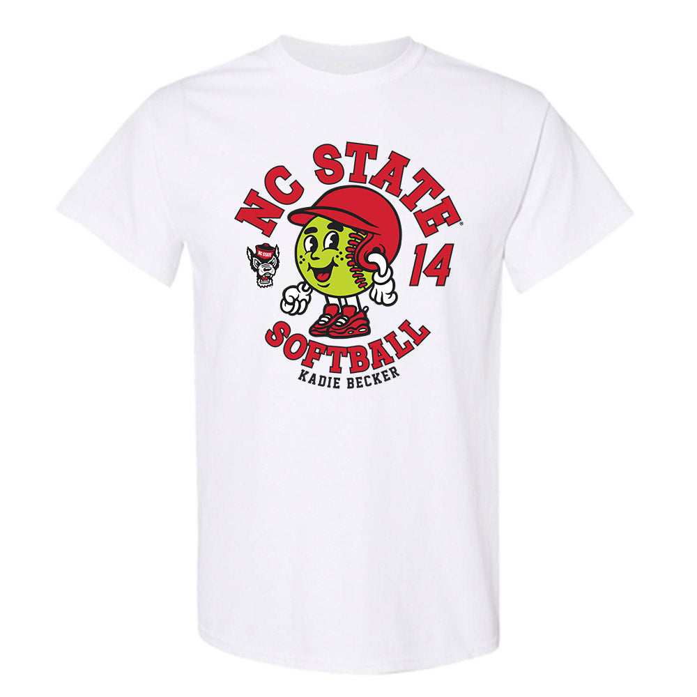 NC State - NCAA Softball : Kadie Becker - Fashion Shersey T-Shirt-0