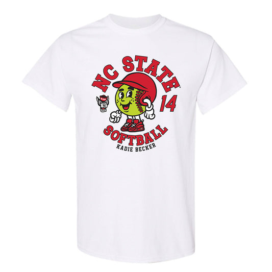 NC State - NCAA Softball : Kadie Becker - Fashion Shersey T-Shirt-0