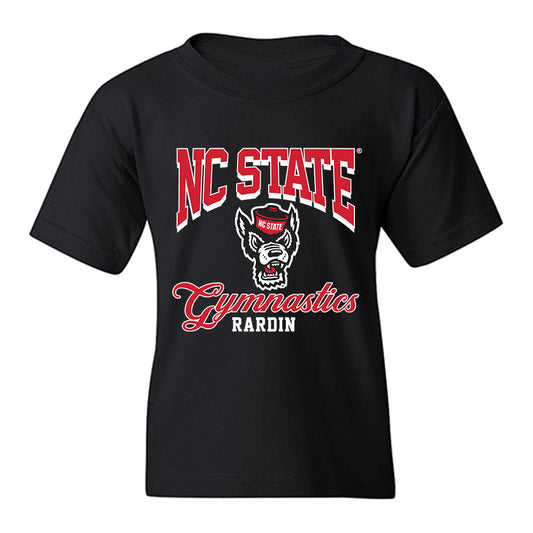 NC State - NCAA Women's Gymnastics : Autumn Rardin - Fashion Shersey Youth T-Shirt-0