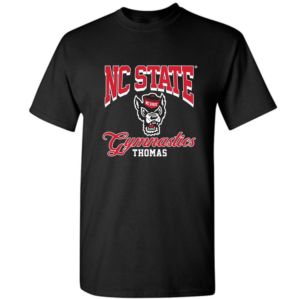 NC State - NCAA Women's Gymnastics : Syniya Thomas - Fashion Shersey T-Shirt-0