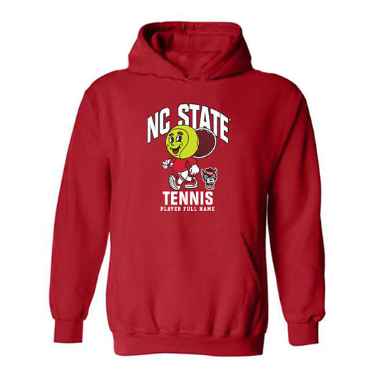 NC State - NCAA Men's Tennis : Cody Benton - Fashion Shersey Hooded Sweatshirt-0