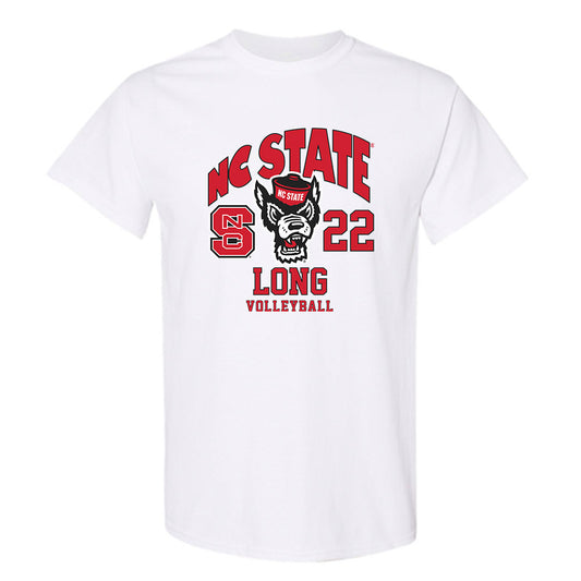 NC State - NCAA Women's Volleyball : Eva Long - Fashion Shersey T-Shirt-0