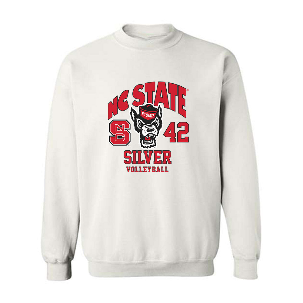 NC State - NCAA Women's Volleyball : Britni Silver - Fashion Shersey Crewneck Sweatshirt-0