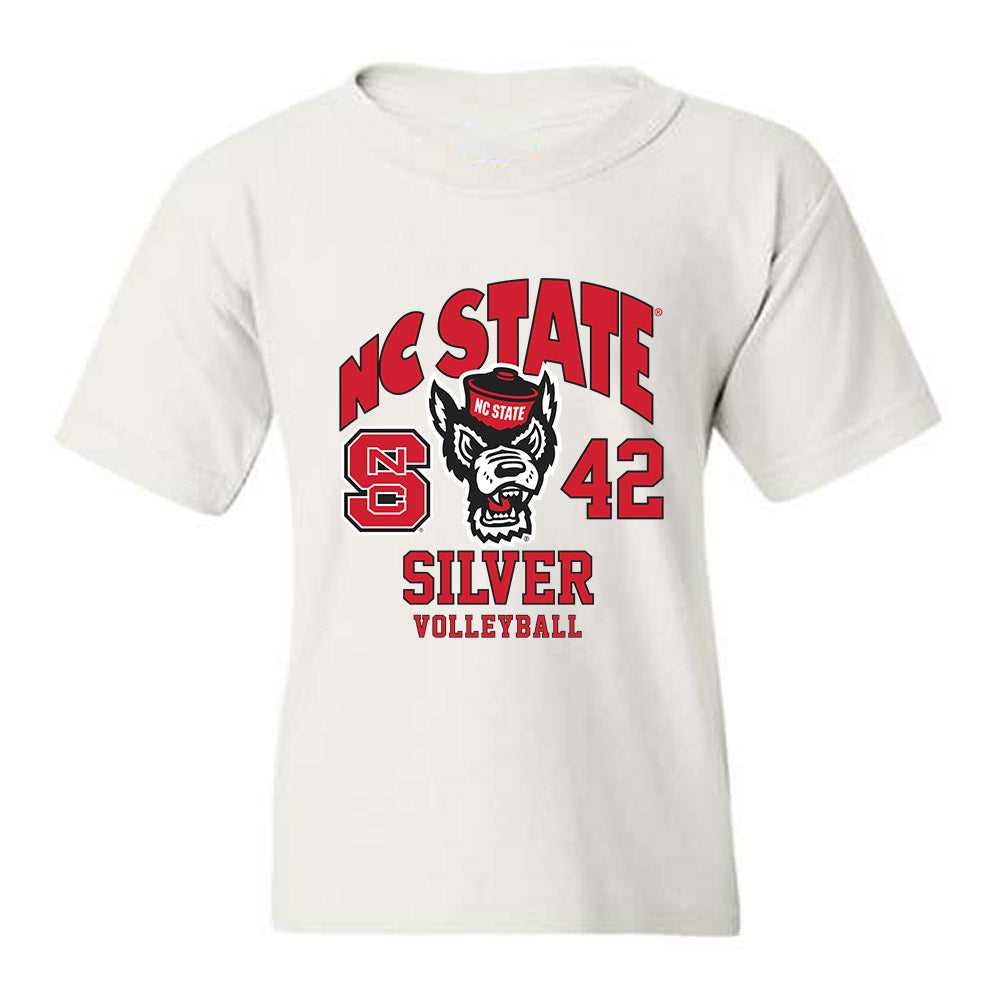 NC State - NCAA Women's Volleyball : Britni Silver - Fashion Shersey Youth T-Shirt-0