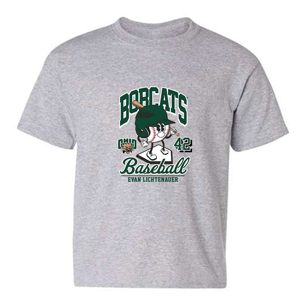 Ohio - NCAA Baseball : Evan Lichtenauer - Fashion Shersey Youth T-Shirt-0