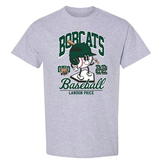 Ohio - NCAA Baseball : Landon Price - Fashion Shersey T-Shirt-0