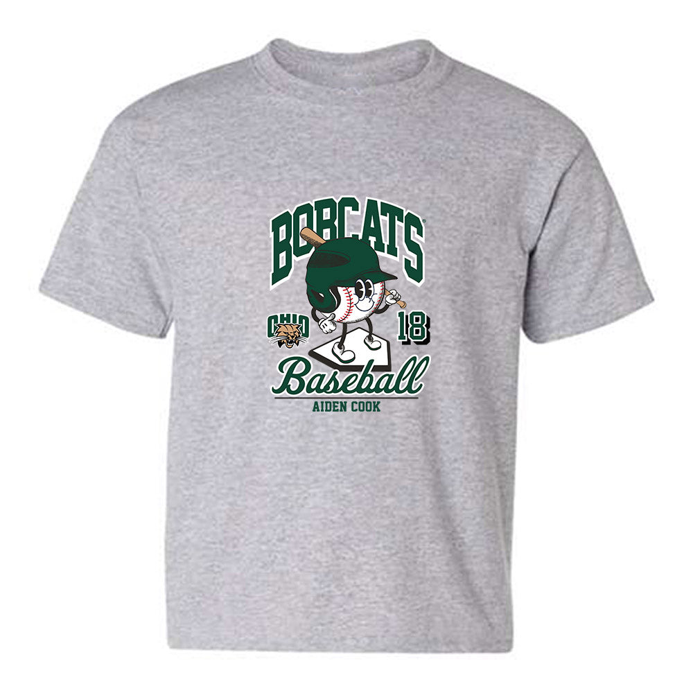 Ohio - NCAA Baseball : Aiden Cook - Fashion Shersey Youth T-Shirt-0